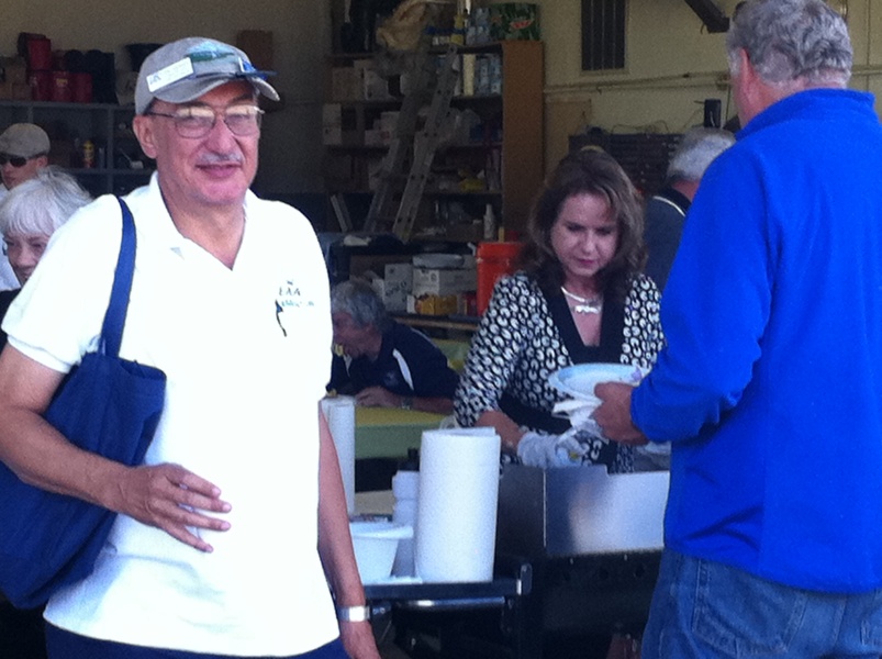 Scaled image Jer_ and Dr_ Pamela Bird_ who invited us to fly in to the Bird Aviation Museum private airstrip.jpg 