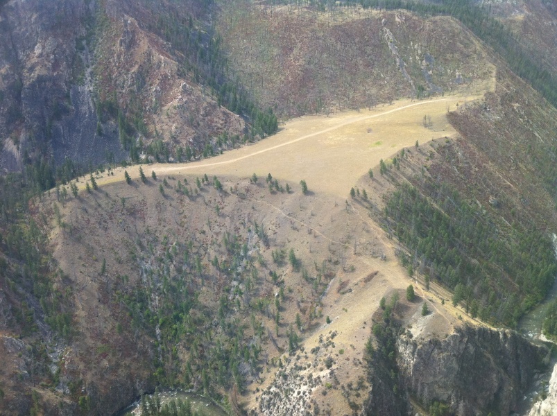 Scaled image Soldier Bar airstrip looking west.jpg 