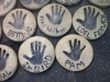 Thumbnail Handprints of Forrest and Pam Bird on the ocassion of the opening of the Bird Aviation Museum and Invention Center in 2007.jpg 