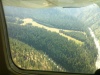 Thumbnail Moose Creek with Maule just about reaching treetop altitude US Forest Service built this airstrip for DC-3 aircraft.jpg 